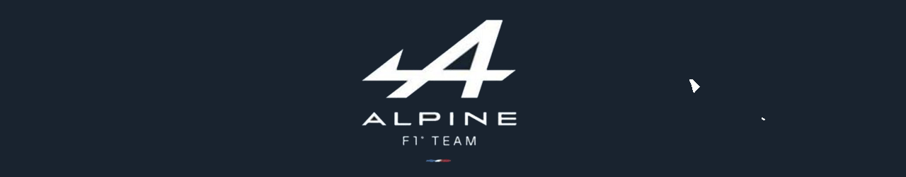 Banner Alpine F1 Team