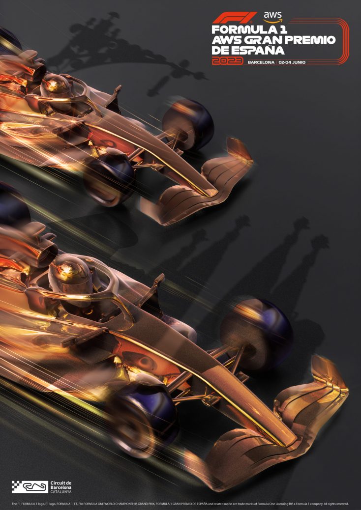 Póster Gran Premio de España 2023