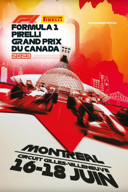 Póster Gran Premio de Canadá 2023