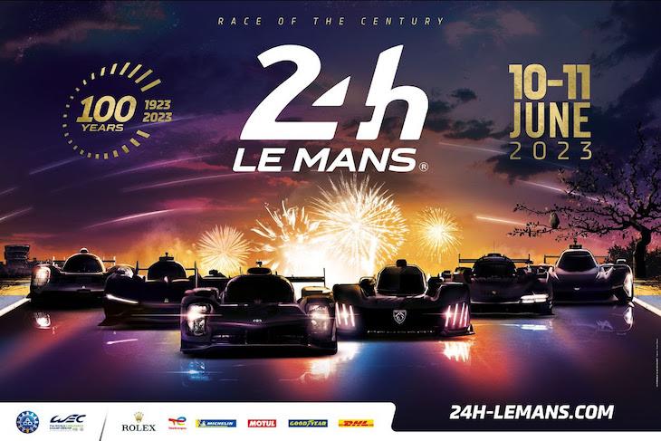 Póster 24 Horas de Le Mans 2023