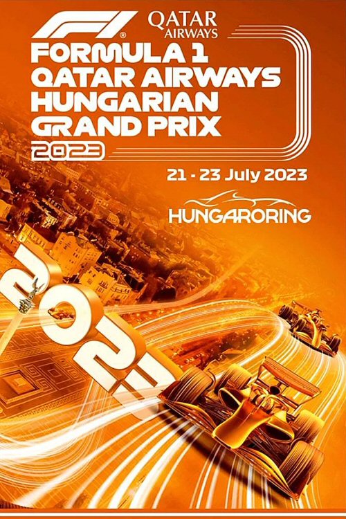 Póster Gran Premio de Hungría 2023